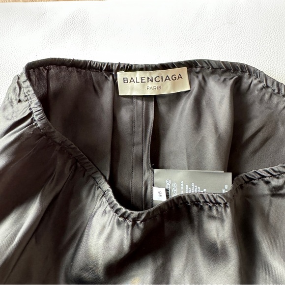 Balenciaga Paris Flutter Hem Midi skirt. Sz 38 - Picture 5 of 9